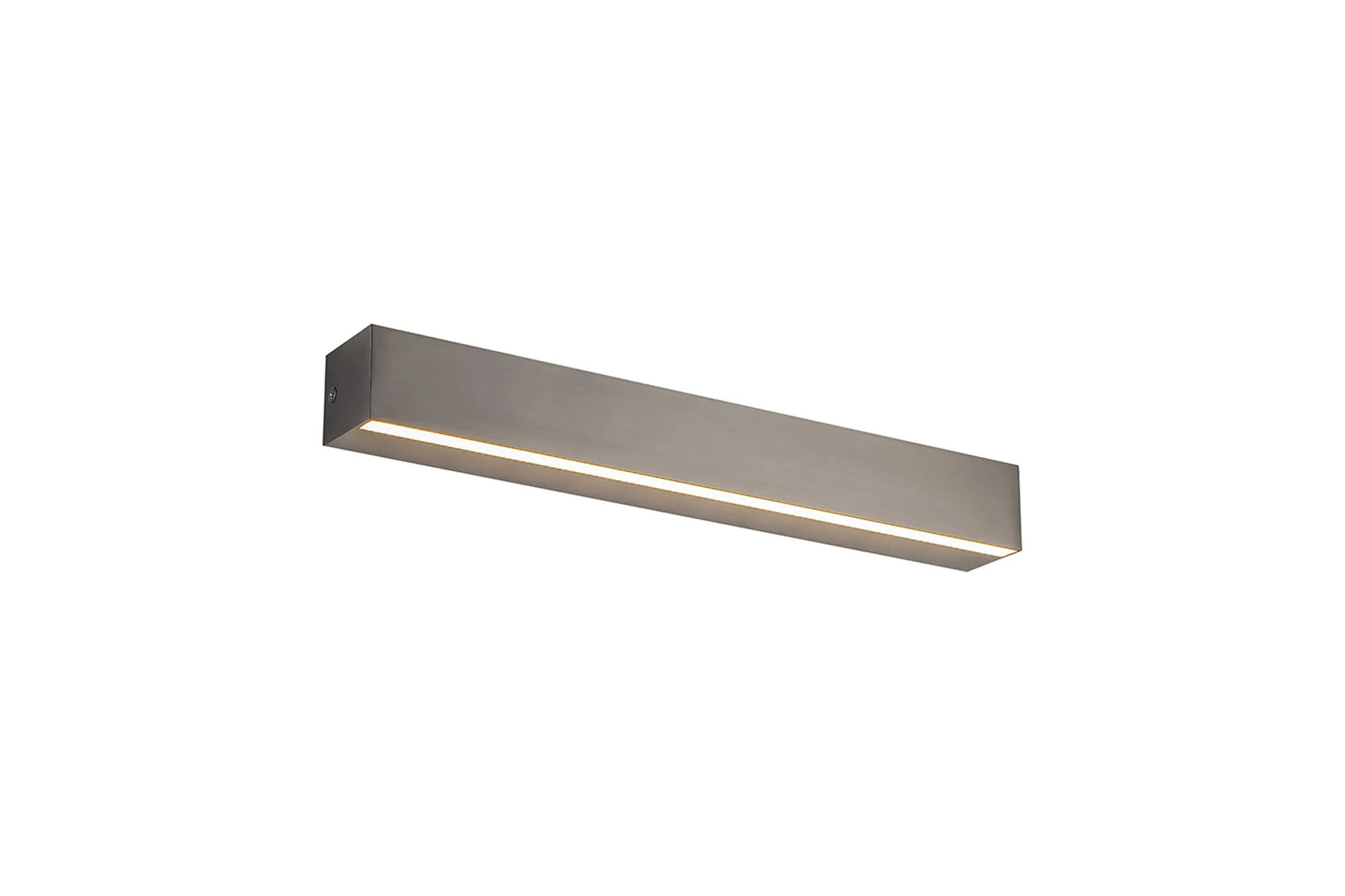 M9015  Elegance 41cm Linear Wall Lamp, 17W LED, 3000K, 1900lm, Brushed Grey